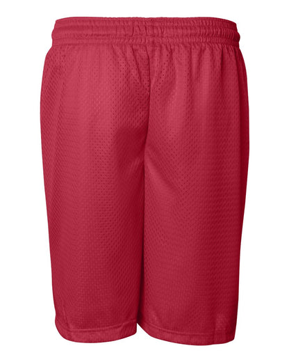 Badger Men's Pro Mesh 7" Shorts 7207 #color_Red