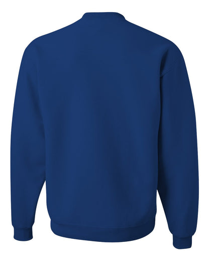 JERZEES Unisex NuBlend® Crewneck Sweatshirt 562MR #color_Royal