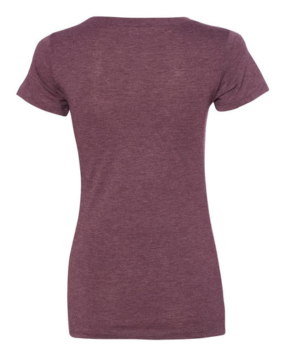 BELLA + CANVAS Women's Triblend Tee 8413 #color_Maroon Triblend