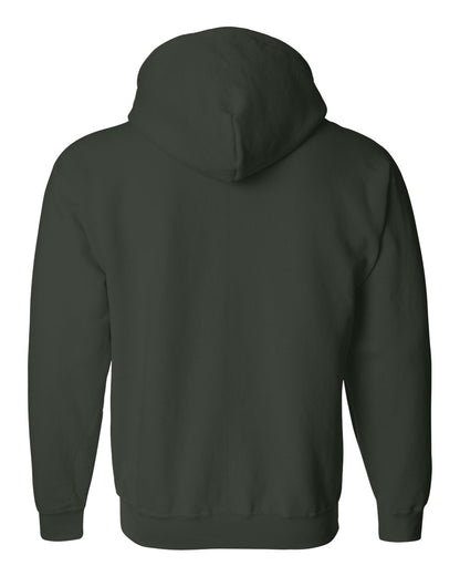 Gildan Unisex Heavy Blend™ Full-Zip Hooded Sweatshirt 18600 #color_Forest