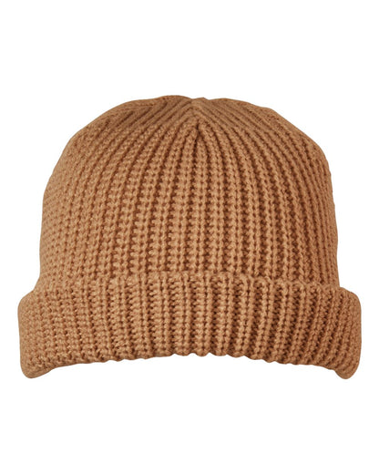 Big Accessories Dock Cuffed Beanie BA698 #color_Old Gold