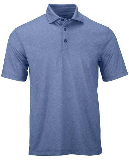 Paragon Men's Derby Sublimated Heathered Polo 152 #color_Blue Heather