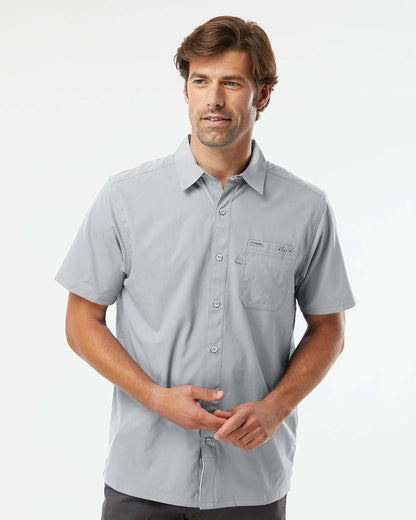 Columbia PFG Slack Tide™ Camp Shirt 212484 #colormdl_Cool Grey