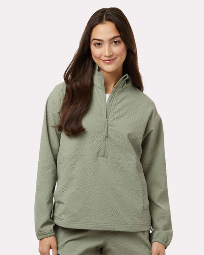 Columbia Women's Sucker for Summer™ Half-Zip Pullover 211893 #colormdl_Safari