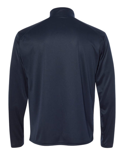 Badger B-Core Quarter-Zip Pullover 4102 #color_Navy/ Graphite