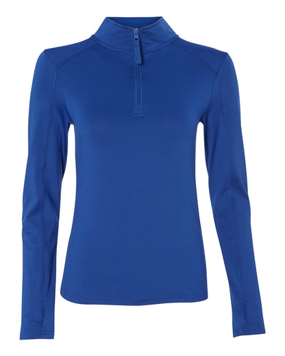 Badger Women’s Lightweight Quarter-Zip Pullover 4286 #color_Royal