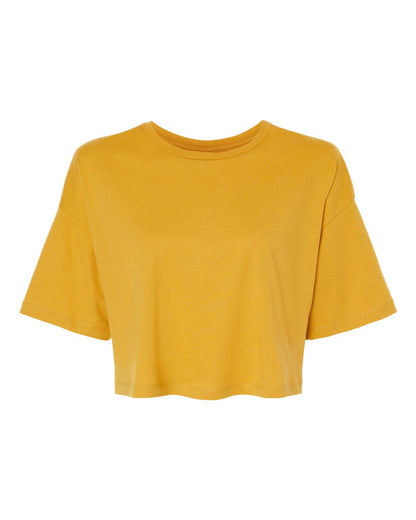 BELLA + CANVAS Women's Jersey Crop Tee 6482 #color_Mustard