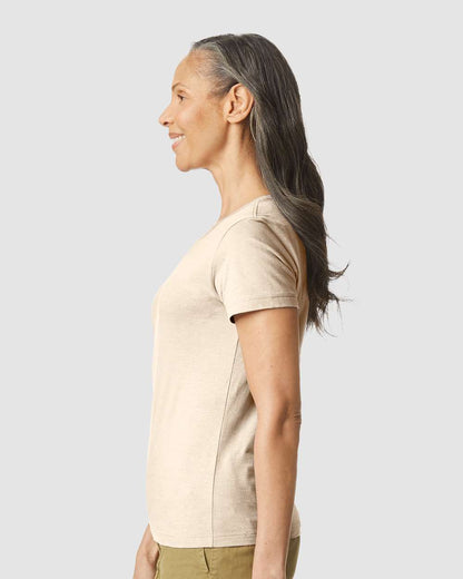 Gildan Women's Softstyle® T-Shirt 64000L #colormdl_Sand