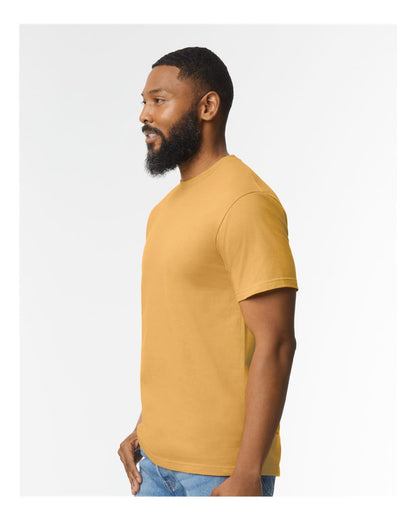 Gildan Unisex Softstyle® Midweight T-Shirt 65000 #colormdl_Mustard