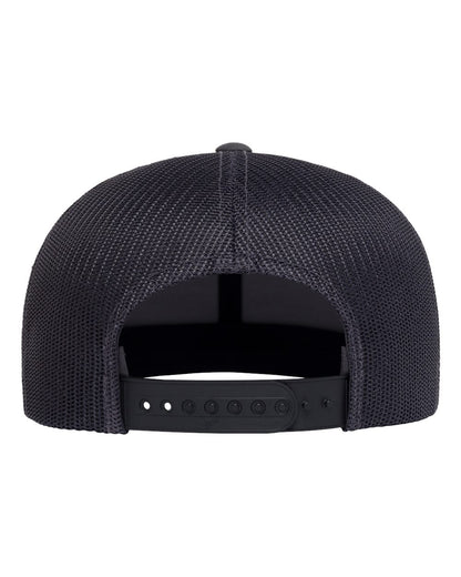 YP Classics Retro High Profile Trucker Cap 6609 #color_Charcoal