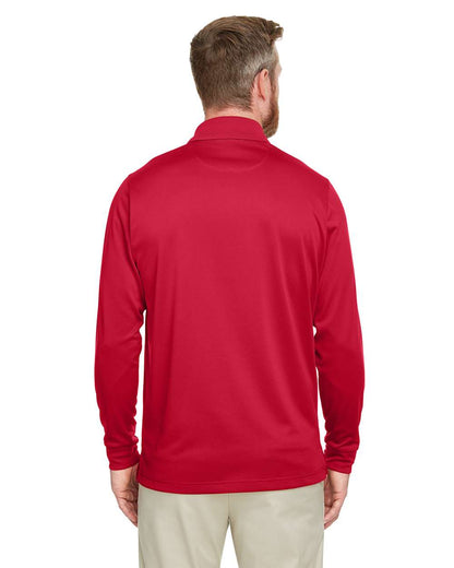 Harriton Men's Advantage Snag Protection Plus IL Long Sleeve Polo M348L #colormdl_Red