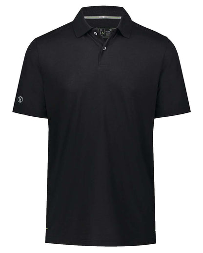 Holloway Men's Repreve® Eco Polo 222575 #color_Black