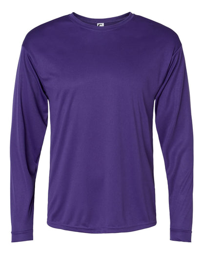 C2 Sport Unisex Performance Long Sleeve T-Shirt 5104 #color_Purple