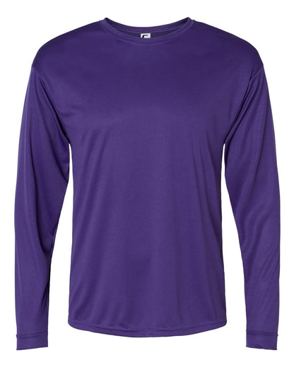 C2 Sport Performance Long Sleeve T-Shirt 5104 #color_Purple