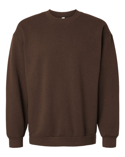 American Apparel ReFlex Fleece Crewneck Sweatshirt RF496 #color_Brown