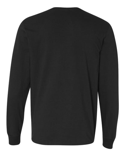 Fruit of the Loom Sofspun® Long Sleeve T-Shirt SFLR #color_Black