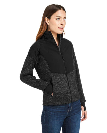Spyder Women's Passage Sweater Jacket S17741 #colormdl_Black Powder/ Black