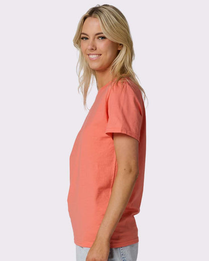 JERZEES Premium Cotton T-Shirt 570MR #colormdl_Sunset Coral