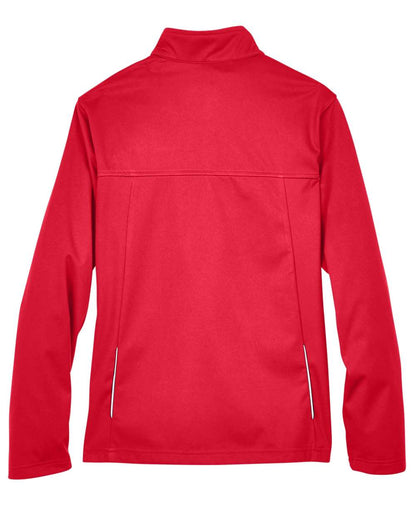 CORE365 Women's Techno Lite Three-Layer Knit Tech-Shell CE708W #color_Classic Red
