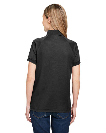 Harriton Women's Charge Snag and Soil Protect Polo M208W #colormdl_Black