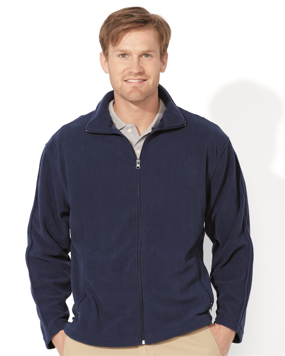 Sierra Pacific Men's Microfleece Full-Zip Jacket 3301