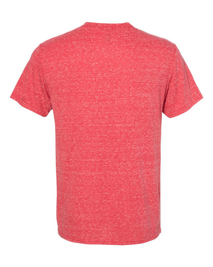 JERZEES Unisex Snow Heather Jersey T-Shirt 88MR #color_Red