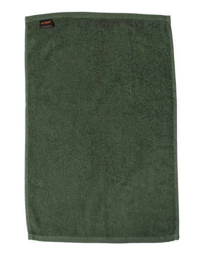 Q-Tees Hemmed Hand Towel T200 #color_Forest