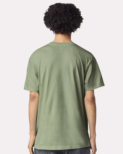 American Apparel Unisex Fine Jersey Tee 2001 #colormdl_Sage