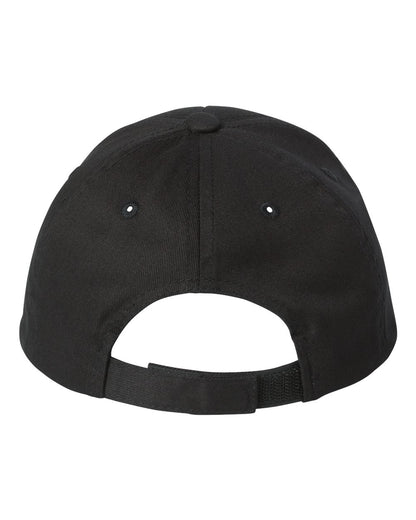 Valucap Youth Small Fit Cotton Twill Cap 2260Y #color_Black