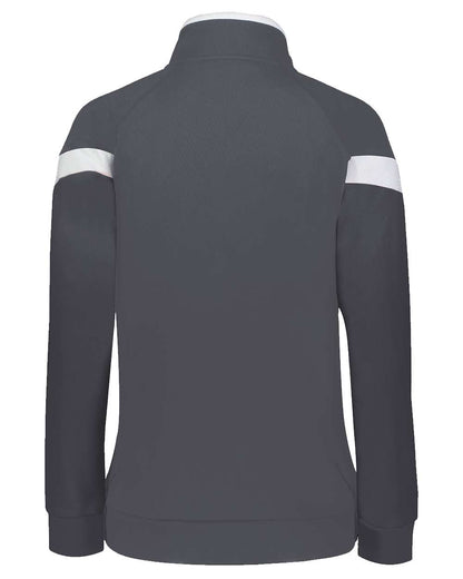Holloway Women's Limitless Full-Zip Jacket 229779 #color_Carbon/ White/ Carbon