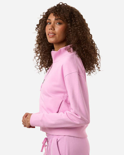 American Apparel Women's French Terry Full-Zip Jacket FTJ00 #colormdl_Powder Pink