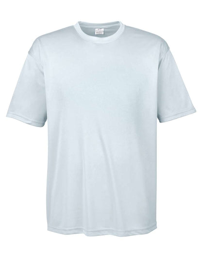 UltraClub Men's Cool & Dry Basic Performance T-Shirt 8620 #color_Grey