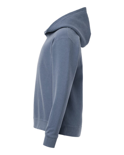 Comfort Colors Youth Garment-Dyed Lightweight Fleece Hooded Sweatshirt 1467Y #color_Blue Jean