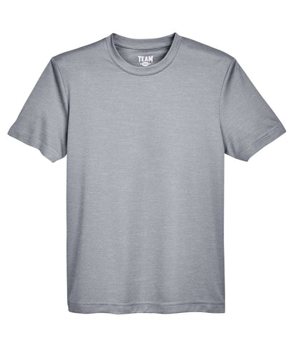 Team 365 Youth Sonic Heather Performance T-Shirt TT11HY #color_Athletic Heather
