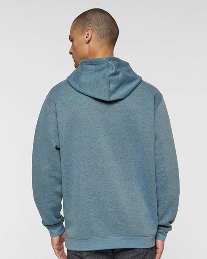 LAT Unisex Elevated Fleece Hoodie Sweatshirt 6926 #colormdl_Bermuda Blackout