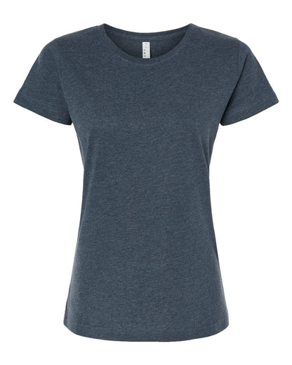LAT Women's Fine Jersey Tee 3516 #color_Vintage Denim