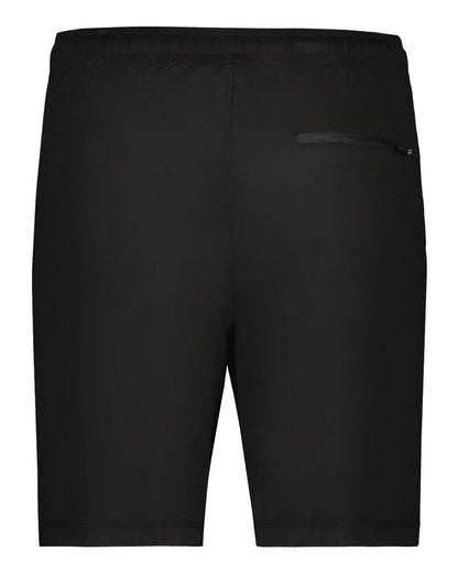 Holloway Youth Eco Revive™ Ventura Soft Knit Shorts 223604 #color_Black