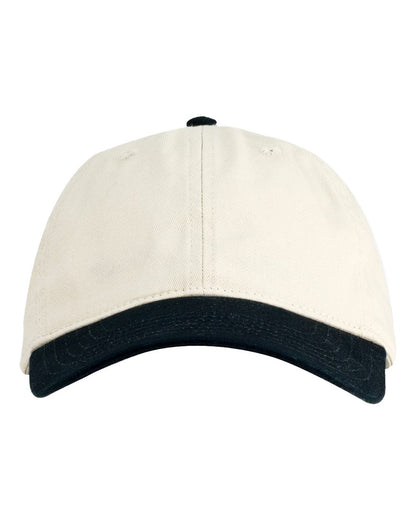 econscious Eco Baseball Cap EC7000 #color_Oyster/ Black