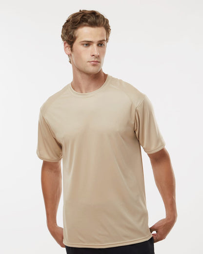 Badger Men's B-Core Sport Shoulders T-Shirt 4120 Badger Men&#39;s B-Core Sport Shoulders T-Shirt 4120