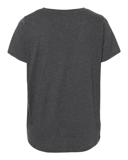 LAT Women's Curvy Collection Fine Jersey Tee 3816 #color_Vintage Smoke