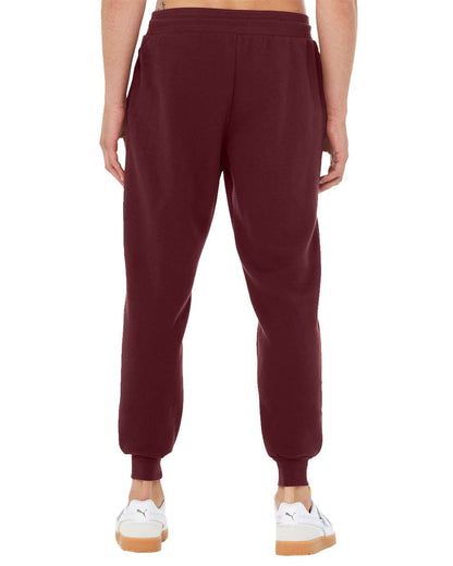 BELLA + CANVAS Sponge Fleece Jogger Sweatpants 3727 #color_Maroon