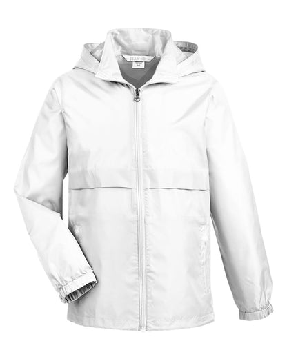 Team 365 Youth Zone Protect Lightweight Jacket TT73Y #color_White