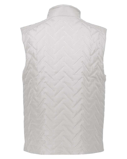 Holloway Men's Repreve® Eco Quilted Vest 229513 #color_White