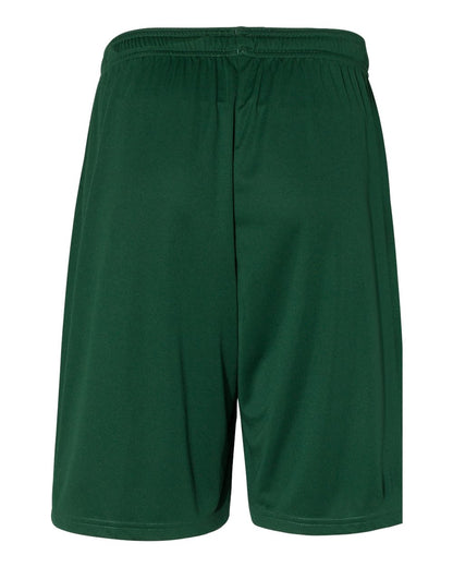 Russell Athletic Youth Essential 7" Shorts with Pockets TS7X2B #color_Dark Green