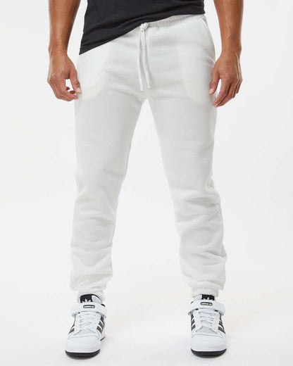 Burnside Fleece Joggers 8800 #colormdl_White