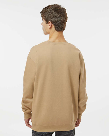 Independent Trading Co. Heavyweight Crewneck Sweatshirt IND3000 #colormdl_Sandstone