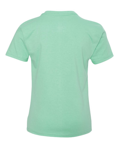 Hanes Authentic Youth T-Shirt 5450 #color_Clean Mint