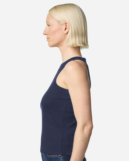American Apparel Women's Baby Rib Tank BR2101 #colormdl_Navy