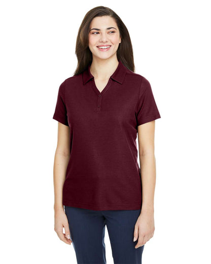 CORE365 Women's Fusion ChromaSoft™ Pique Polo CE112W #colormdl_Burgundy