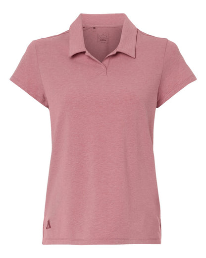 Adidas Women's Blended Polo A690 #color_Pink Strata Melange